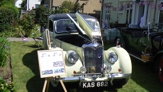 1948 Riley RMA Wedding Car at Classic Car Shows in 2014